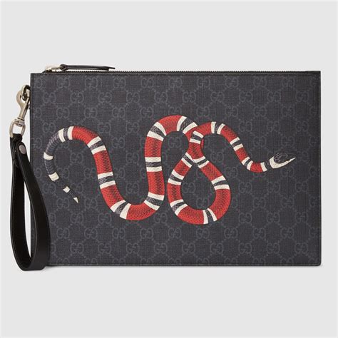 gucci bestiary pouch|Gucci animal logos.